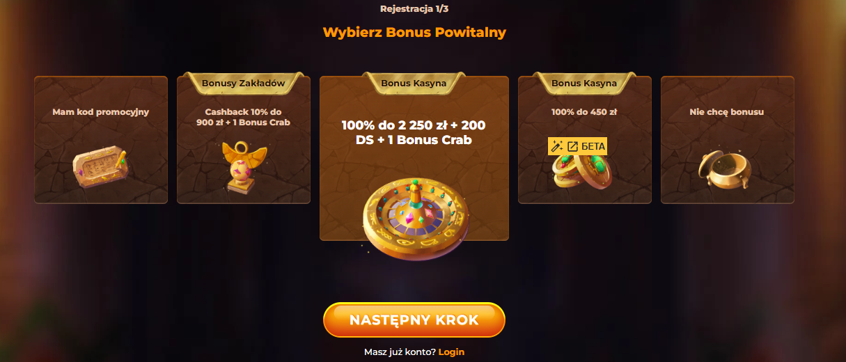 AmunRa Casino rejestracja